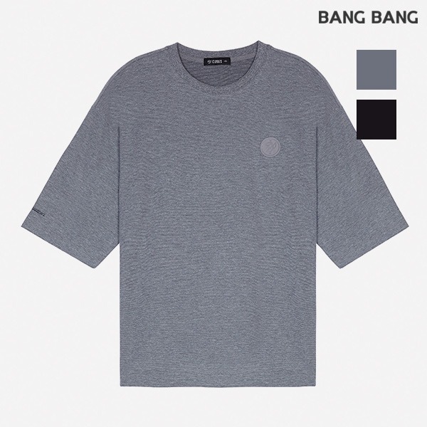 BIG 공용 고무와펜 반팔 티셔츠 (BTK132)